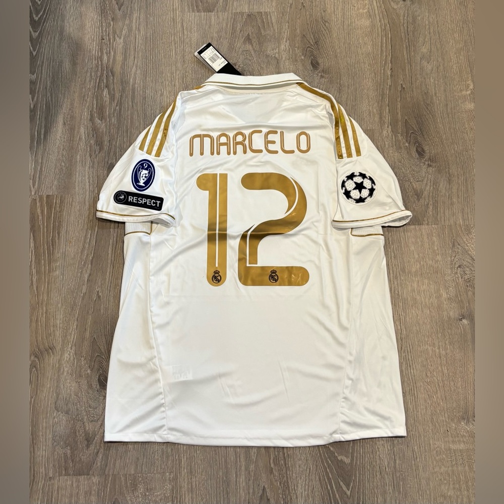 Marcelo Real Madrid Home Jersey 11/12